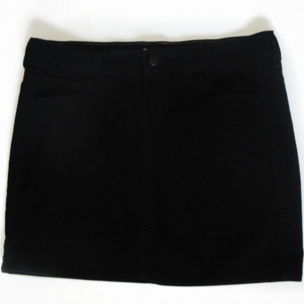 Old Navy Black Skirt Corduroy - Picture 4 of 4